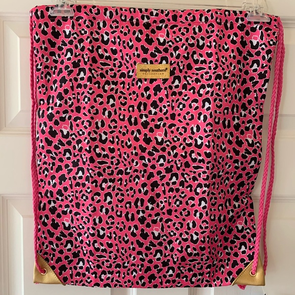 simply southern drawstring bag